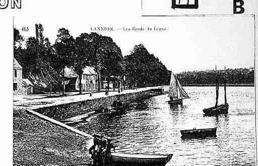 Ville de LANNION Carte postale ancienne